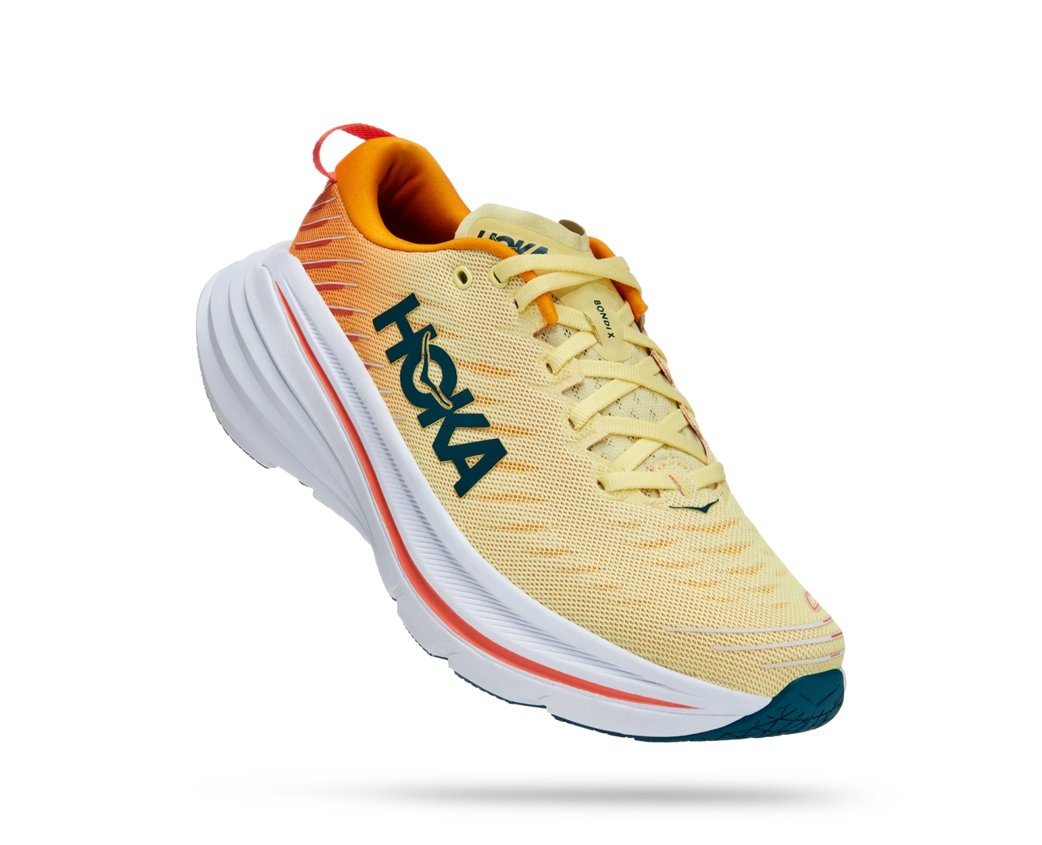 Men's Bondi X (YPRY - Yellow Pear/Radiant Yellow) Hoka Men's Bondi X (YPRY - Yellow Pear/Radiant Yellow) -Shoe Serie Store 1113512 YPRY 1