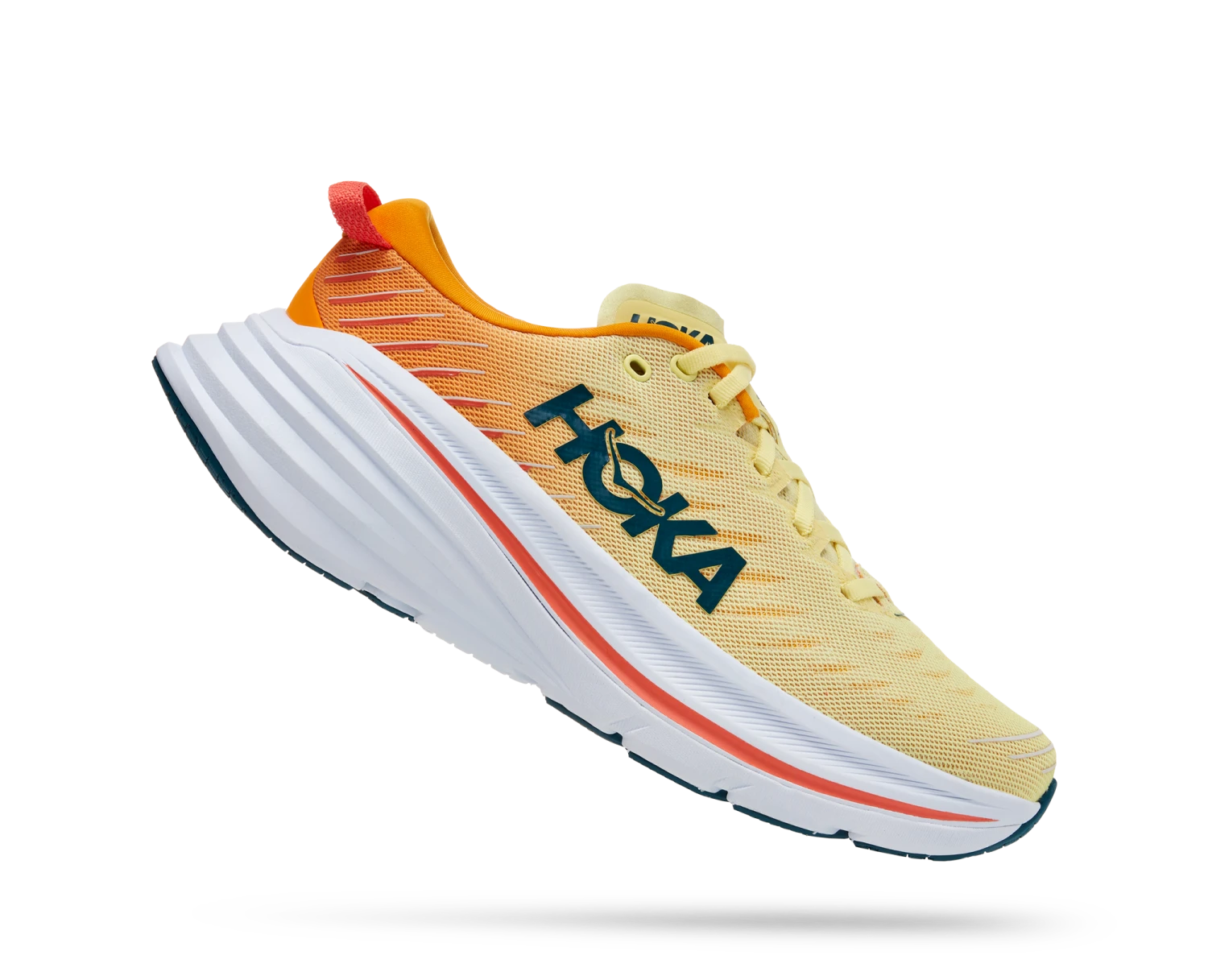 Men's Bondi X (YPRY - Yellow Pear/Radiant Yellow) Hoka Men's Bondi X (YPRY - Yellow Pear/Radiant Yellow) -Shoe Serie Store 1113512 YPRY 2