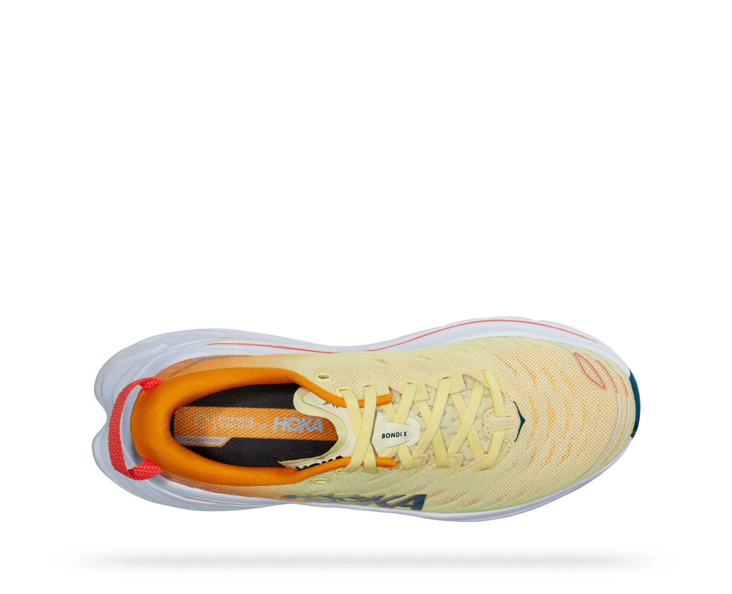 Men's Bondi X (YPRY - Yellow Pear/Radiant Yellow) Hoka Men's Bondi X (YPRY - Yellow Pear/Radiant Yellow) -Shoe Serie Store 1113512 YPRY 5