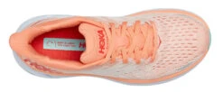 HOKA Women's Clifton 8 - Cantaloupe/Silver Peony (1119394-CSPY) -Shoe Serie Store 1119394 CSPY 5