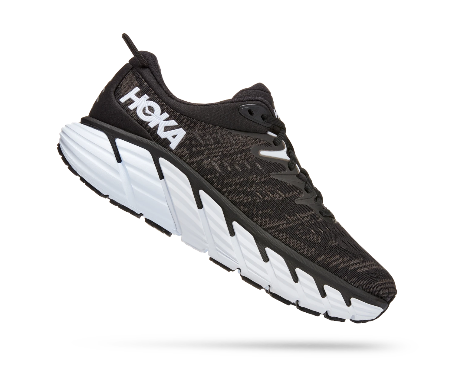 Women's Gaviota 4 (BWHT - Black/White) Hoka Women's Gaviota 4 (BWHT - Black/White) -Shoe Serie Store 1123199 BWHT 2