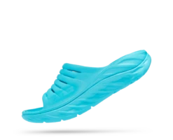 Hoka Unisex Ora Recovery Slide (SBBB - Scuba Blue/Bellwether) 3 Hoka Unisex Ora Recovery Slide (SBBB - Scuba Blue/Bellwether) -Shoe Serie Store 1134527 SBBB 4