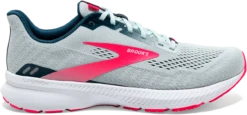 BROOKS Women's Launch 8 (110 - Ice Flow/Navy/Pink)