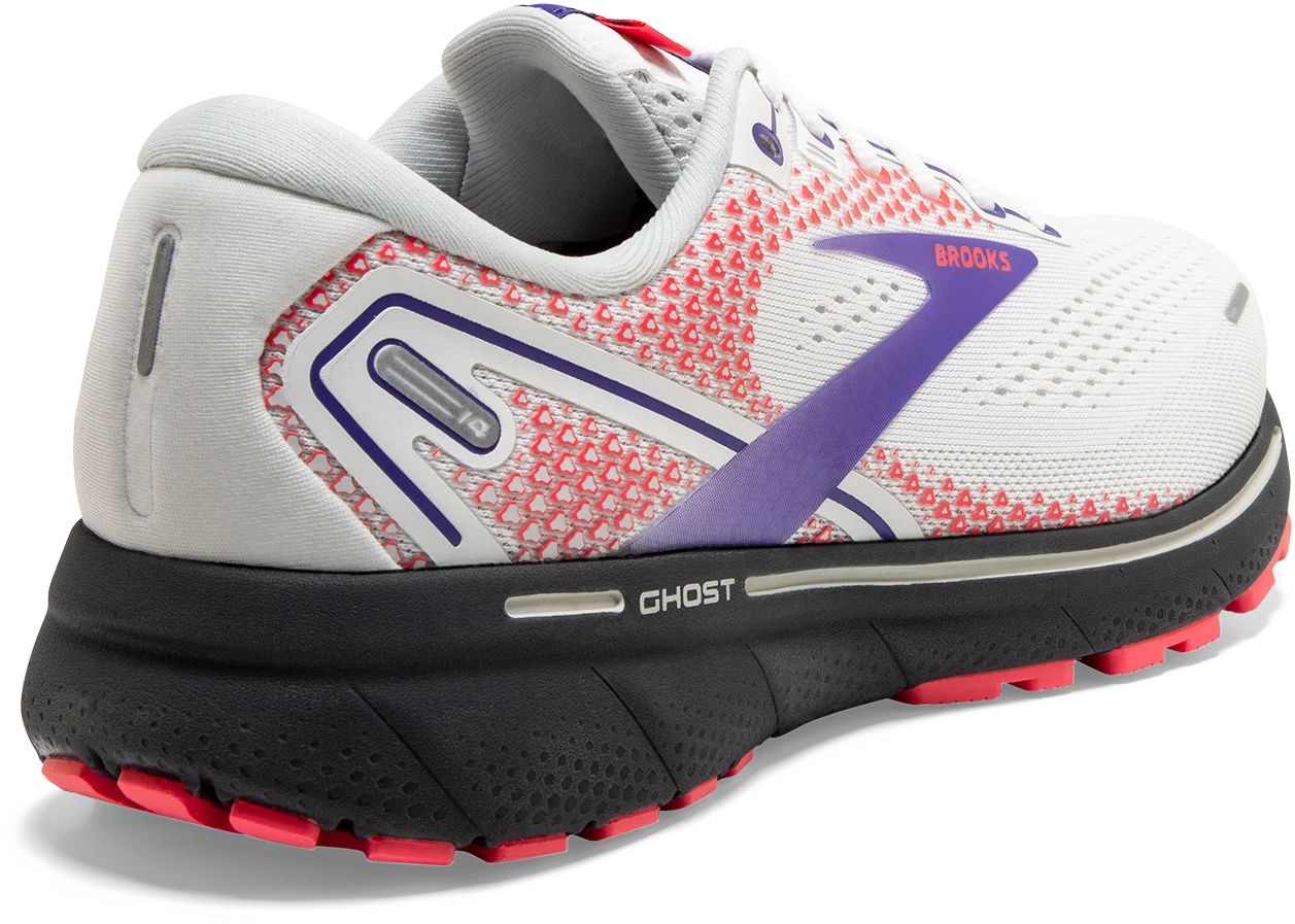 Women's Ghost 14 (192 - White/Purple/Coral) BROOKS Women's Ghost 14 (192 - White/Purple/Coral) -Shoe Serie Store 120356 192 H Ghost 14