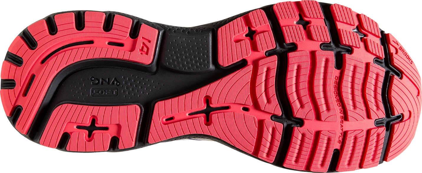 Women's Ghost 14 (192 - White/Purple/Coral) BROOKS Women's Ghost 14 (192 - White/Purple/Coral) -Shoe Serie Store 120356 192 S Ghost 14