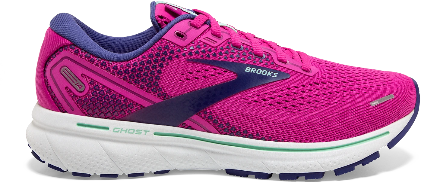 Women's Ghost 14 (612 - Fuchsia/Yucca/Navy) BROOKS Women's Ghost 14 (612 - Fuchsia/Yucca/Navy) -Shoe Serie Store 120356 612 L Ghost 14