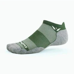 MAXUS ZERO Tab Running Sock (Olive)