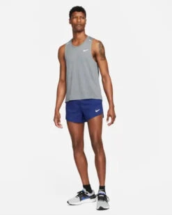 Nike Men's Fast 4" Running Shorts (455 - Deep Royal Blue/Reflective Silver) -Shoe Serie Store 3410045D D385 4CAF 907D 59D694C80A88