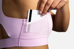 BROOKS Women's Drive 3 Pocket Run Bra (560 - Orchid Haze/Rosewater) 4 BROOKS Women's Drive 3 Pocket Run Bra (560 - Orchid Haze/Rosewater) -Shoe Serie Store 350080 560 D2 Drive 3 Pocket Run Bra