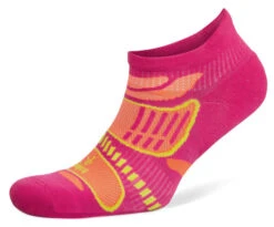 Balega UltraLight No Show Running Socks (Electric Pink/Tangerine)