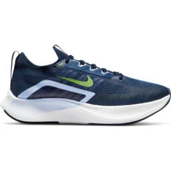 Nike Womenâs Zoom Fly 4 (400 - Mystic Navy/Volt/Armory Navy)
