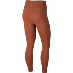 Nike Women's Yoga Luxe 7/8 Tights - Red Bark/Terra Blush (CJ4203-275) -Shoe Serie Store CJ4203 275 PHSBH001