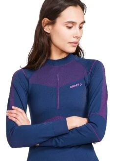 Craft Women's Active Intensity Crewneck Baselayer - Tide/Roxo (1907937-698486) -Shoe Serie Store CraftWomensCrewneckBaselayerTide Roxo2 min
