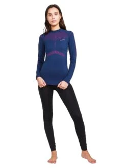Craft Women's Active Intensity Crewneck Baselayer - Tide/Roxo (1907937-698486) -Shoe Serie Store CraftWomensCrewneckBaselayerTide Roxo4 min