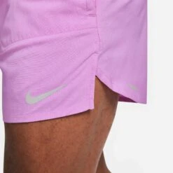 Nike Men's DRI-FIT Stride 5" Shorts (532 - Rush Fuchsia/Rosewood/Reflective Silver) -Shoe Serie Store DM4755 532 PHSYM003 2000