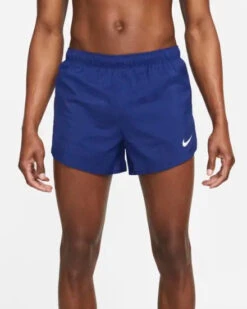 Nike Men's Fast 4" Running Shorts (455 - Deep Royal Blue/Reflective Silver)