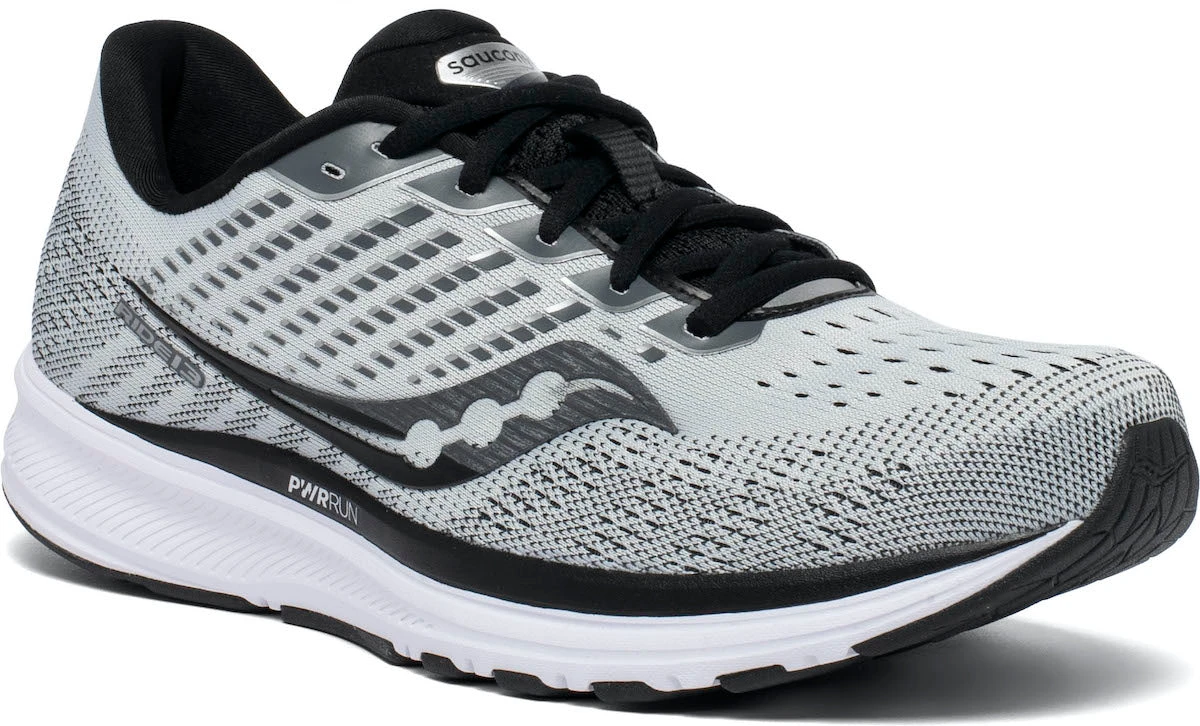 Men's Ride 13 (40 - alloy/black) Saucony Men's Ride 13 (40 - Alloy/black) -Shoe Serie Store MRide13 40