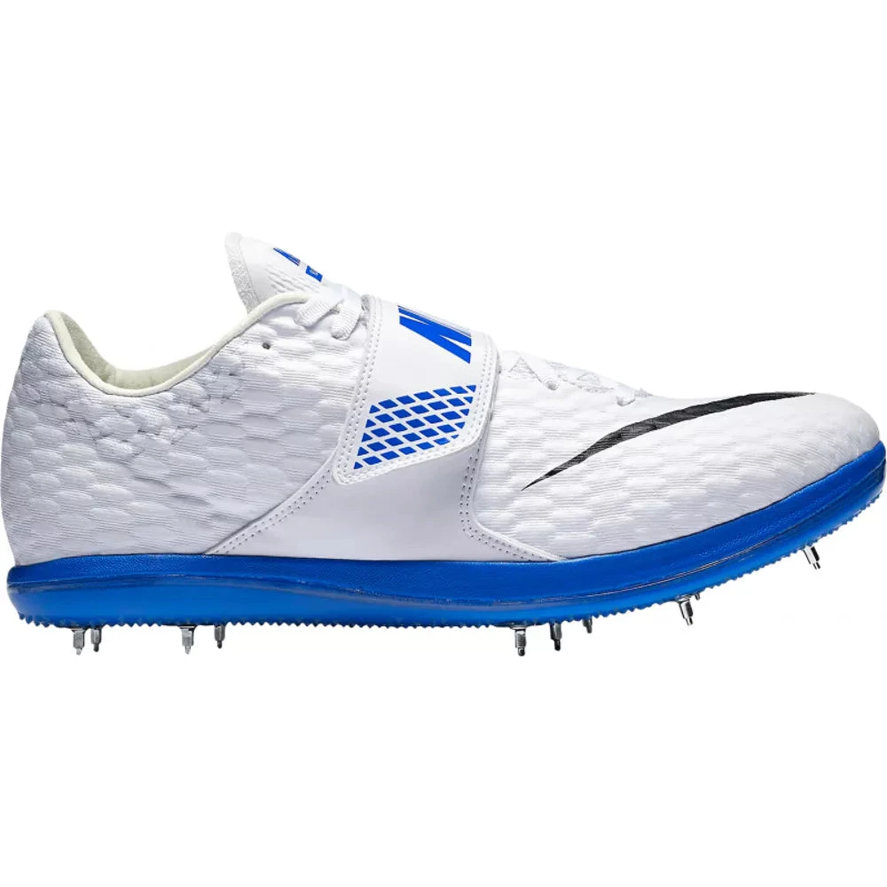 Unisex High Jump Elite (100 - White/Black-RacerBlue) Nike Unisex High Jump Elite (100 - White/Black-RacerBlue) -Shoe Serie Store Runners lab nike high jump elite 806561 100 hoog spring spike wit white hoogspringen 1