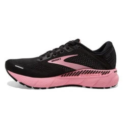BROOKS Women's Adrenaline GTS 22 (054 - Black/Dianthus/Silver) 3 BROOKS Women's Adrenaline GTS 22 (054 - Black/Dianthus/Silver) -Shoe Serie Store brooks 120353054 m
