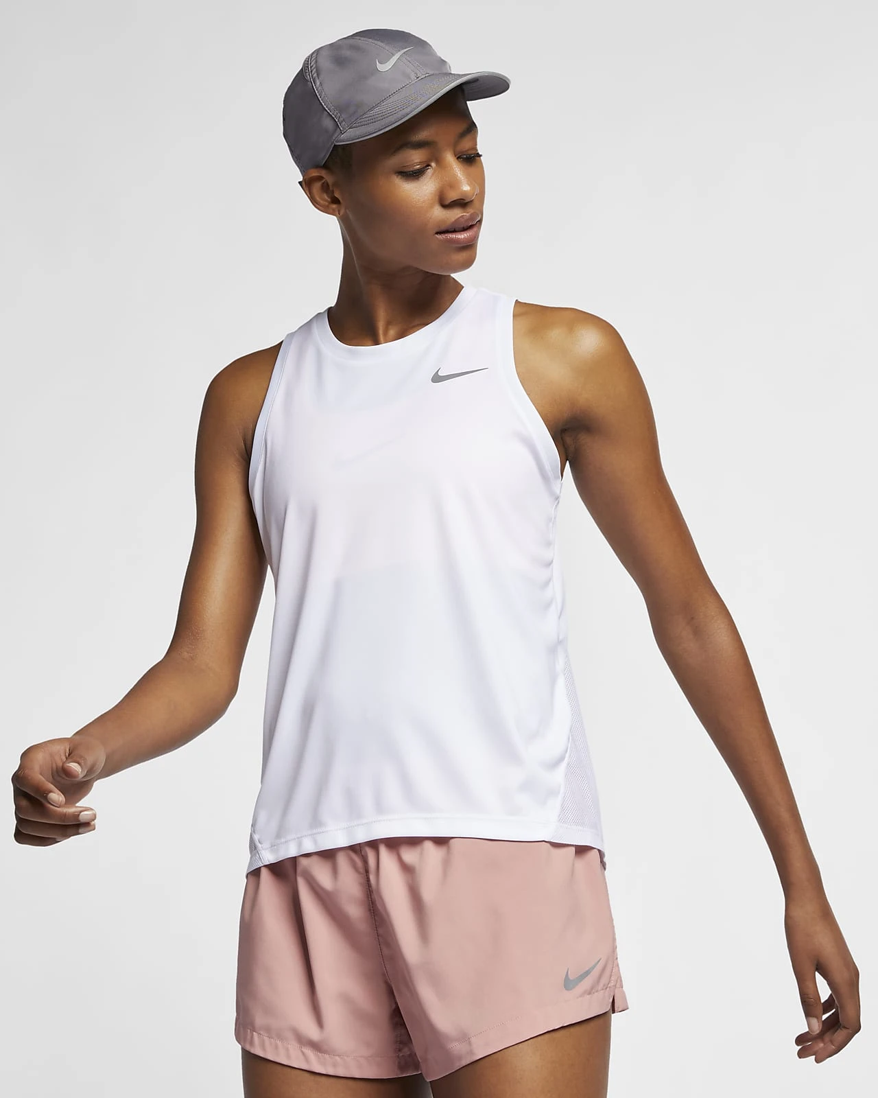 Women’s Miler Tank (100 - White) Nike Women’s Miler Tank (100 - White) -Shoe Serie Store miler womens running tank 9gjQ4d